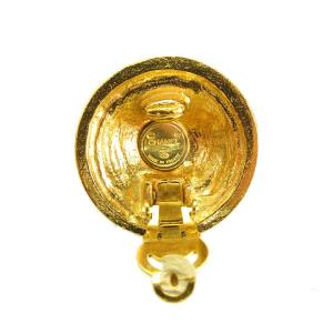 CHANEL ヴィンテージ イヤリング ココマーク サークル ゴールド