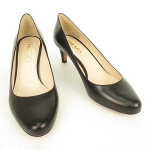 PRADA コンフォート パンプス 37.5 黒