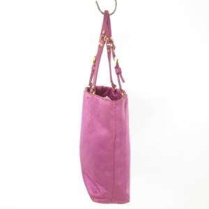 PRADA BN0191 ROSA FIBBIE ミニトートバッグ サテン ピンク CICLAMINO
