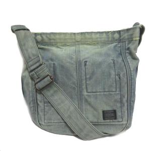 DEEPER ショルダーバッグ 斜め掛け ブルー