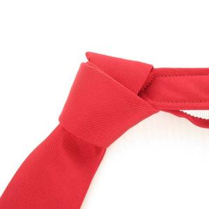 BLACK FLEECE BY Brooks Brothers ネクタイ シルク コットン USA製 レッド