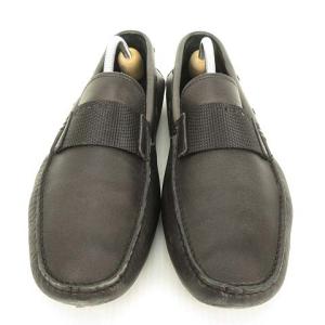 PRADA ドライビングシューズ スリッポン ローファー 7.5 ブラック