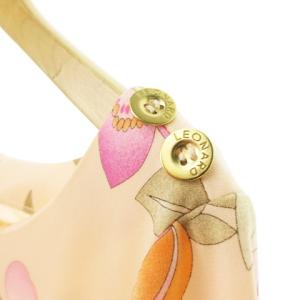 LEONARD FASHION ワンピース 花柄 1 オレンジ