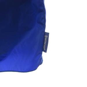 MONCLER ナイロン ノースリーブ ワンピース ミニ丈 40 ブルー 国内正規品