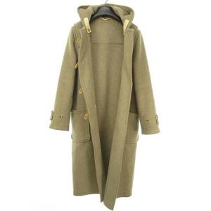 MARGARET HOWELL メルトンロングダッフルコート ベージュ