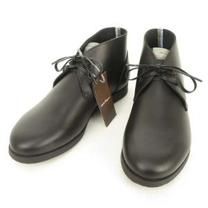 Metro 2 WORLD チャッカブーツ レザー 7.5 ブラック