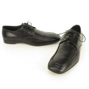 PRADA SPORT 4E 1601 レースアップ レザー シューズ ビジネス ドレス 7 ブラック 黒