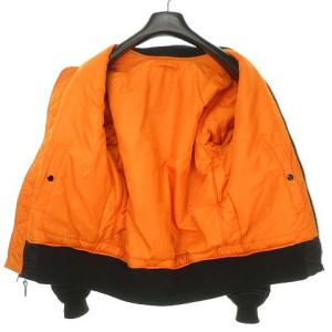 ALPHA INDUSTRIES MA-1 フライトジャケット ミリタリー ブルゾン M ブラック