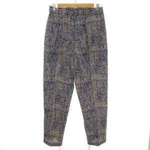 South2 West8 22SS Army String Pants KP872 総柄 XS ネイビー系