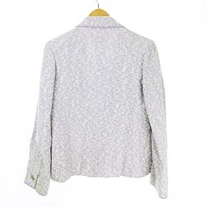 CHANEL 98P ココマーク ツイード セットアップ スーツ 40 ラベンダー