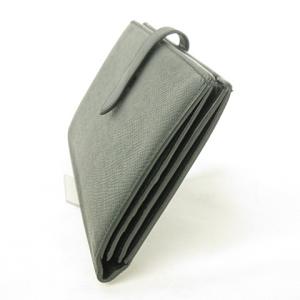CELINE Large Strap Wallet ラージストラップウォレット 財布 2つ折り カーフレザー アマゾン グリーン ゴールド金具