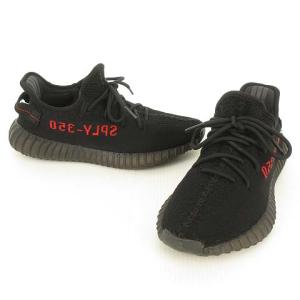 adidas CP9652 YEEZY BOOST 350 V2 スニーカー 26.5cm ブラック レッド