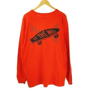 WTAPS ×バンズ VANS 20AW Tシャツプリント 3 オレンジ