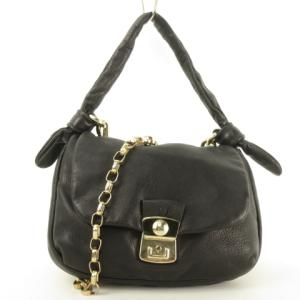 MARC by MARC JACOBS レザー 2WAY ショルダーバッグ  ブラック