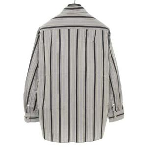 LAD MUSICIAN 21SS 2121-123 BROAD PAJAMA STRIPE BIG SHIRT ストライプ