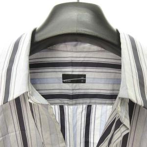 LAD MUSICIAN 21SS 2121-123 BROAD PAJAMA STRIPE BIG SHIRT ストライプ