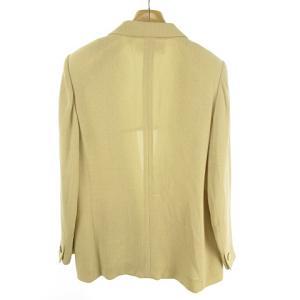GIVENCHY GLAMOUR ジャケット 1Bロゴボタン レーヨン トリアセテート混  46 大きいサイズ ベージュ系 株式会社ラピーヌ
