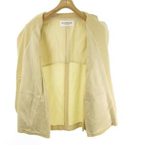 GIVENCHY GLAMOUR ジャケット 1Bロゴボタン レーヨン トリアセテート混  46 大きいサイズ ベージュ系 株式会社ラピーヌ