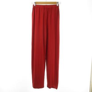 ストレッチ ストレート イージー パンツ 2 赤 レッド カラーパンツ IM33JF445 IBO24 0702