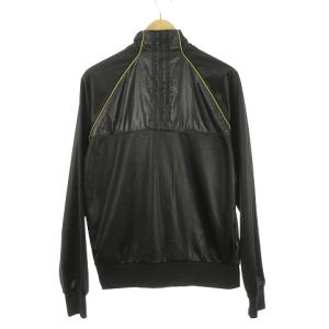 adidas JD2021 トラック ジャケット ジャージ 長袖 切替 金ロゴ L ブラック