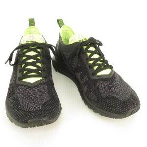 Reebok BS8577 プリント スムース クリップ ウルトラニット トレーニング ランニングシューズ スニーカー 27.5cm ブラック