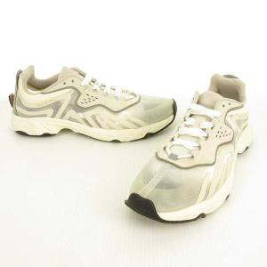 Acne Studios 20SS トレイル スニーカー ローカット レースアップ 42 ライトグレー系