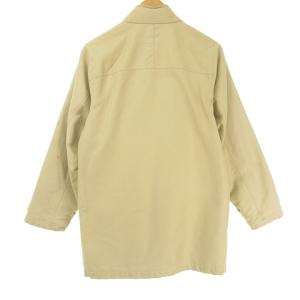 Salvatore Ferragamo ガンチーニ フック スタンドカラー コート チノクロス ベージュ IBO25 0822