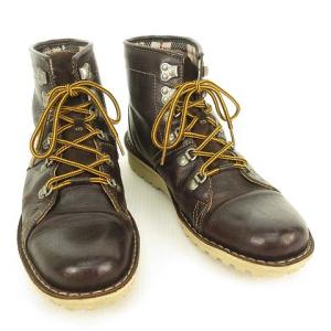 Clarks レースアップ ブーツ マウンテンブーツ UK7 ダークブラウン