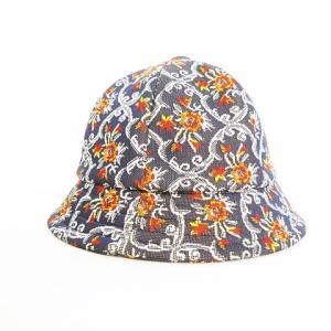 Needles バミューダハット ベルハット アラベスク 総柄 L