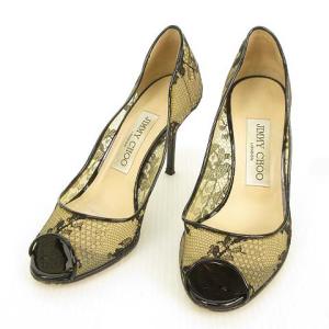 高価買取中】JIMMY CHOO ジミー チュウ レース パンプス ハイヒール