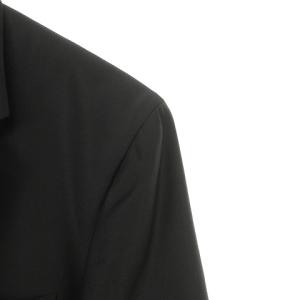 TOMORROWLAND Ermenegildo Zegna 生地 テーラード ジャケット ブレザー シングル 2B 48 黒