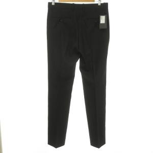 SAINT LAURENT PARIS １３年 エディ期 テーパードパンツ 48 黒