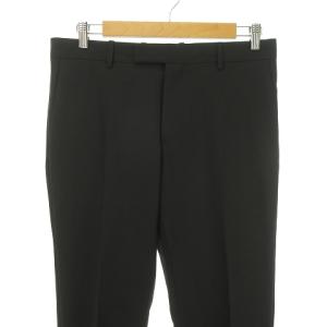 SAINT LAURENT PARIS １３年 エディ期 テーパードパンツ 48 黒