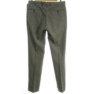 INCOTEX SUPER 100’s シングル パンツ 48 グレー