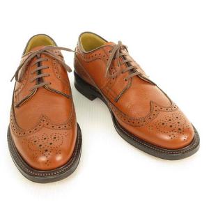 REGAL インペリアルグレード 2235 ウイングチップ レザー ドレスシューズ 25.5cm EE 茶