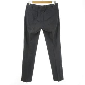 INCOTEX SLOWEAR スローウェア 別注 スラック パンツ ノータック シングル テーパード 48 紺 ネイビー 0830 IBO26