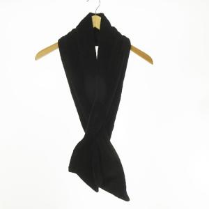 マフラー パイル ボア ストール ショール ブラック IBO26