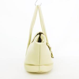 TOFF&LOADSTONE Miss debonair TL7320 タグ付き ハンドバッグ チャーム付き オイスターホワイト