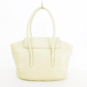 TOFF&LOADSTONE Miss debonair TL7320 タグ付き ハンドバッグ チャーム付き オイスターホワイト