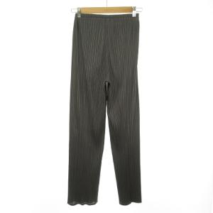 PLEATS PLEASE ISSEY MIYAKE PP04-JF609 イージーパンツ ストレート 3 グレー