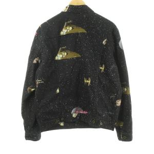 Levi's STARWARS THE TRUCKER JACKET GALAXY AOP デニムジャケット L 黒