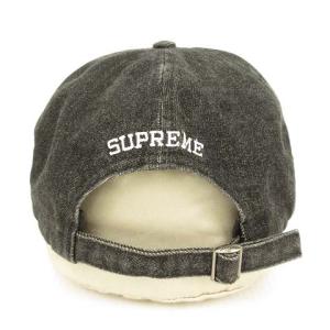 Supreme 22SS Kevlar Denim S Logo 6-Panel ブラック