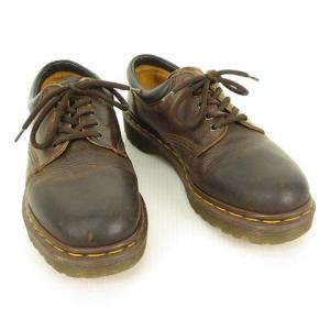 Dr.Martens イングランド製 5ホール シューズ ブーツ UK7 ダークブラウン