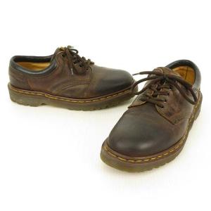 Dr.Martens イングランド製 5ホール シューズ ブーツ UK7 ダークブラウン