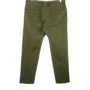 INCOTEX  スラックス パンツ テーパード メタルボタン W36 オリーブ