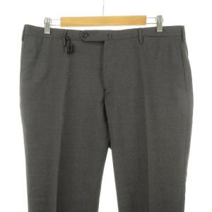 INCOTEX スラックス ノータック テーパード SUPER100 タッセルチャーム スリムフィット 54 グレー