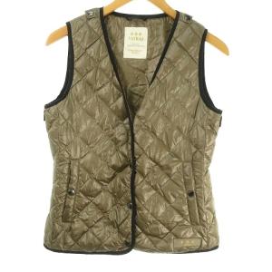 インナー ダウン ベスト ライナー スナップ 03 ブラウン