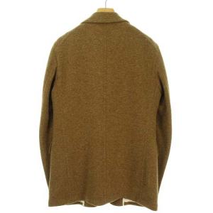 SCYE BASICS ウール コットン シングル 2B ジャケット テーラード ブレザー 36 ブラウン 5113-43500