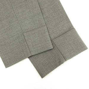 Scye 美品 ウール スラックス トラウザー パンツ ボトムス テーパード 38 グレー