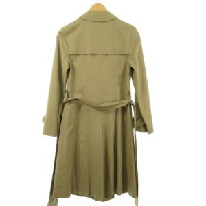 Aquascutum トレンチコート ロング チェック裏地 K10 ベージュ